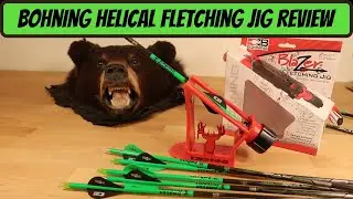 BOHNING HELICAL FLETCHING JIG REVIEW - How to Fletch Arrows