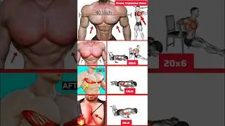 Broad Chest Generates Strength #shorts #biceps #triceps #gymworkout #workoutforabs