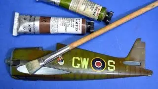 Painting plastic models with brushes - Oil paints - Great Guide