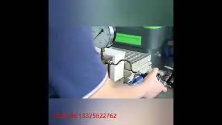 How to test nozzle pressure of Caterpillar injector C7 C9 C-9 3126B ? #caterpillar #dieselinjector