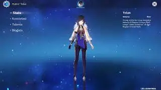 Genshin Impact - Yelan Idle Animation