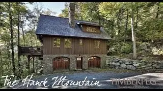 Timberpeg - The Hawk Mountain Timber Frame Home Virtual Tour