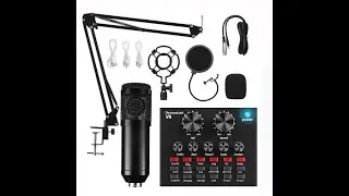 BM800 + v8 SOUND CARD Setup Behind The Scenes