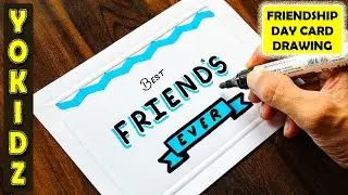 FRIENDSHIP CARD DRAWING EASY