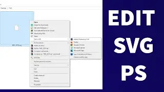 How to Open SVG in Photoshop | Edit SVG in Photoshop