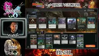 🥊TORNEO🥊 DE MTG ARENA! COPA WALKER 🔥GRAN FINAL🔥| JUBAI vs EREDRABA (GOLGARI MID vs SIMIC TOXIC)