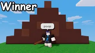 Roblox Bedwars, but it's a Build Contest