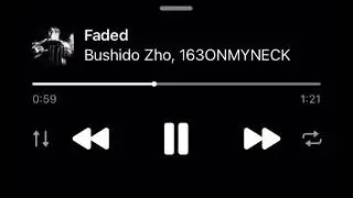 📌BUSHIDO ZHO & 163ONMYNECK - FADED [СЛИВ ОТРЫВКА 🔥]