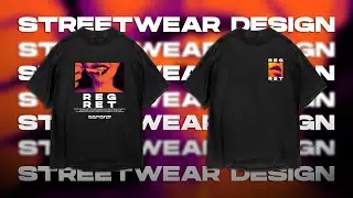 Streetwear Design - Adobe Photoshop (Timelapse)