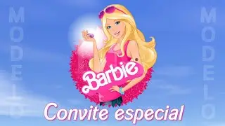 Convite animado Barbie o Filme