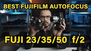 FujiFilm 23 35 50 f/2 Lenses - Best Video Autofocus for Fujifilm X-T4 X-T3