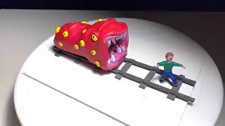 How to make Train Eater Diorama