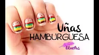 uñas hamburguesa | Mybluepas