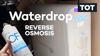 Waterdrop Tankless RO System + Filter Change 💧 (6 month review)