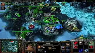 Warcraft III Re-balance Страдаем с новичком №2
