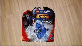 Lego Ninjago Jay Spinjitzu Master Unboxing and Review