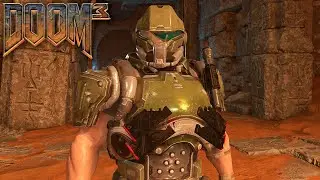 Doom Eternal Cutscenes as Doom 3 Guy