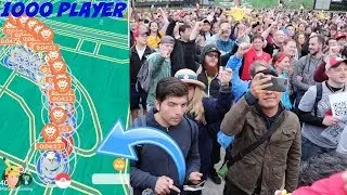 *NEW* MULTI THOUSAND PLAYER RAIDS EXCLUSIVE GAME PLAY AT GO FEST 2019 IN POKEMON GO.