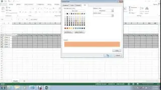 Cell color change based on value change in excel by using Conditional Formatting