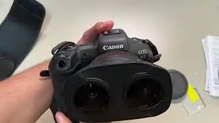 Canon RF 5.2mm f/2.8 L Dual Fisheye 3D VR Lens UNBOXING