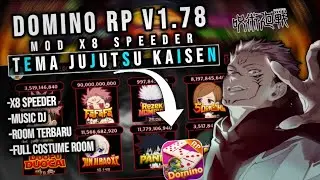 Domino Rp Mod versi 1.78 | X8 Speeder full background anime Jujutsu kaisen | P1H1 Dan  P1H4