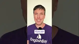 Verbos de linguagem corporal em inglês #shorts