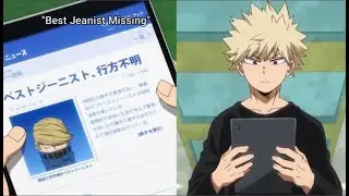 Every Bakugo & Best Jeanist Scene✨