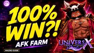 HOW TO MACRO ADMIRAL DEFENSE 🔥 100% WIN AFK FARM GUIDE (UTDx)