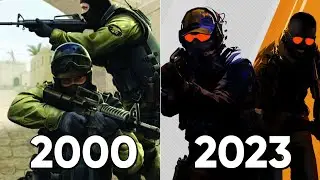 Evolution of Counter-Strike Games (2000-2023)