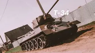 Нашли легенду Т-34 в деревне под Новосибирском.