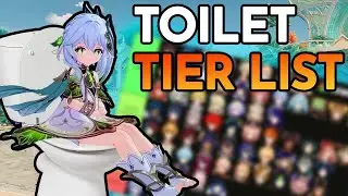 The most CURSED Genshin Impact Tier List - Toilet Edition 🚽
