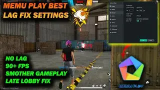 MEMU PLAY BEST SETTINGS FOR LOW END PC | MEMU PLAY LAG FIX FREE FIRE 