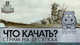 Turry. Какие корабли качать? Стрим на всех X уровнях (часть 1)