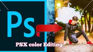 PSX photo editing background changes ||PSX Photo color editing ||Just 1 minutes