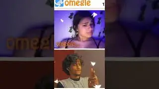 Cute girl met on Omegle Reacting to a kiss shot😏💕