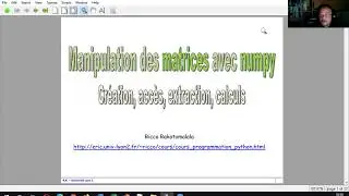 Python Programming - NumPy Matrices