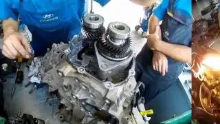 Витікання масла з вала кпп Xyundai i30 6ст