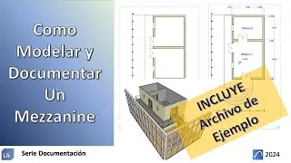 #ARCHICAD Como Modelar y documentar un Mezzanine