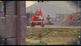 КОЛОБАНОВ или РАСЕЙНЯЯ ??? Но что то сделал не так !!! Игра на Черчиль 3 Прем.World of Tanks Blitz.