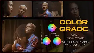 CINEMATIC COLOR GRADING - Indoor Dark skin LUT for FREE