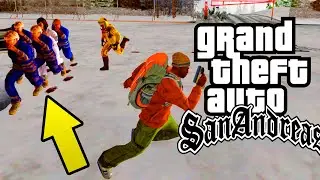 SNOWY GTA SAN ANDREAS WITH ZOMBIES, WINTER