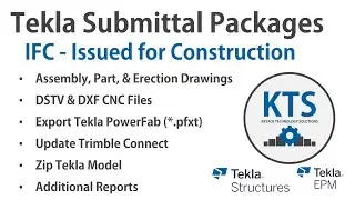 Tekla Submittals - IFC (Issued for Construction)