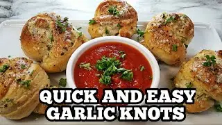 HOW TO MAKE GARLIC KNOTS EASY RECIPE