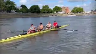Rowing a 4+ 2024