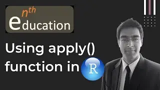 Using apply() in R  | Calculating Averages | R Studio