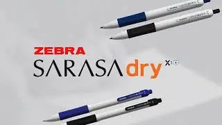 Antimicrobial SARASA dry X1+ AND SARASA dry X20+ | Zebra Pen