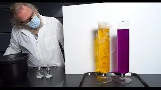 Dry Ice in Universal Indicator
