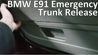 BMW E91 Emergency Trunk Release