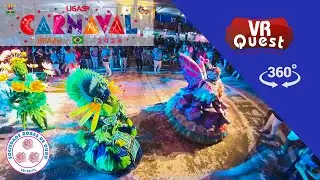 Como se estivesse lá: Lançamento das Fantasias da  Rosas de Ouro  para o Carnaval 2024, em 360º.