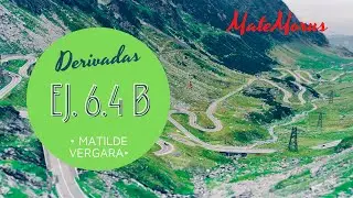 Derivadas - Ej. 6.4 b - By Matilde Vergara